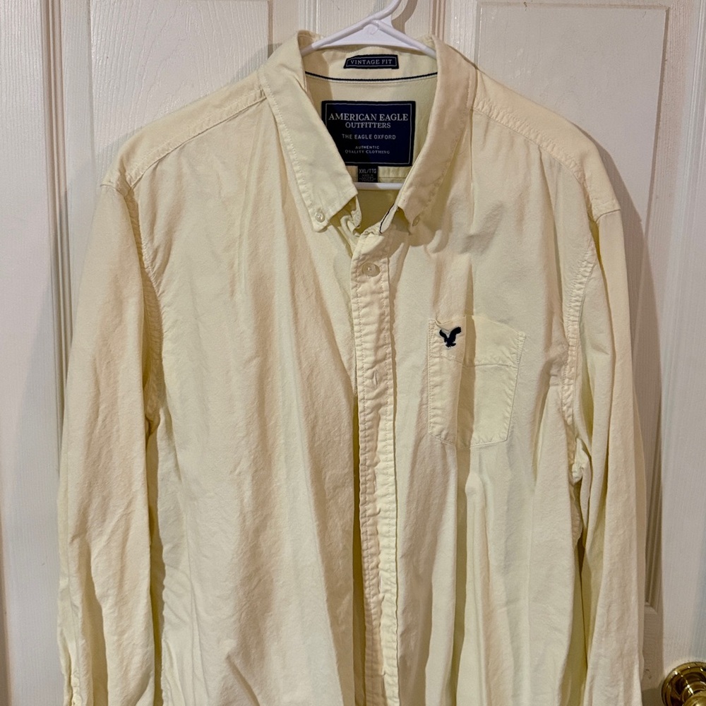 American Eagle Men's Button-Down Shirt